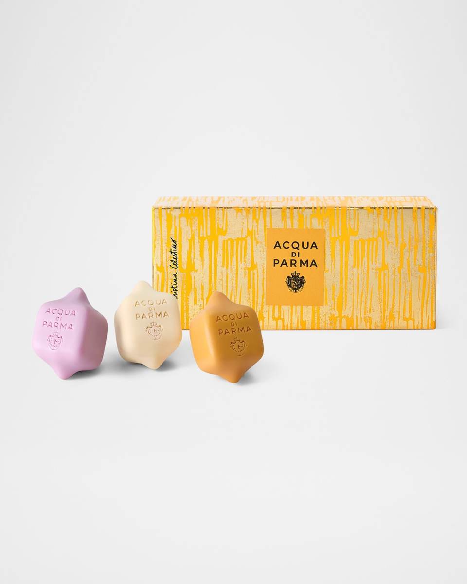 Blu Mediterraneo 3-Piece Mini Fruttini Citrus Soaps Gift Set